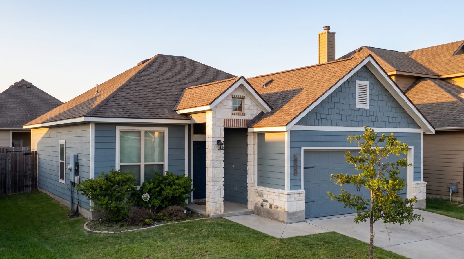 Completed roofing project by Tilt Roofing & Restoration