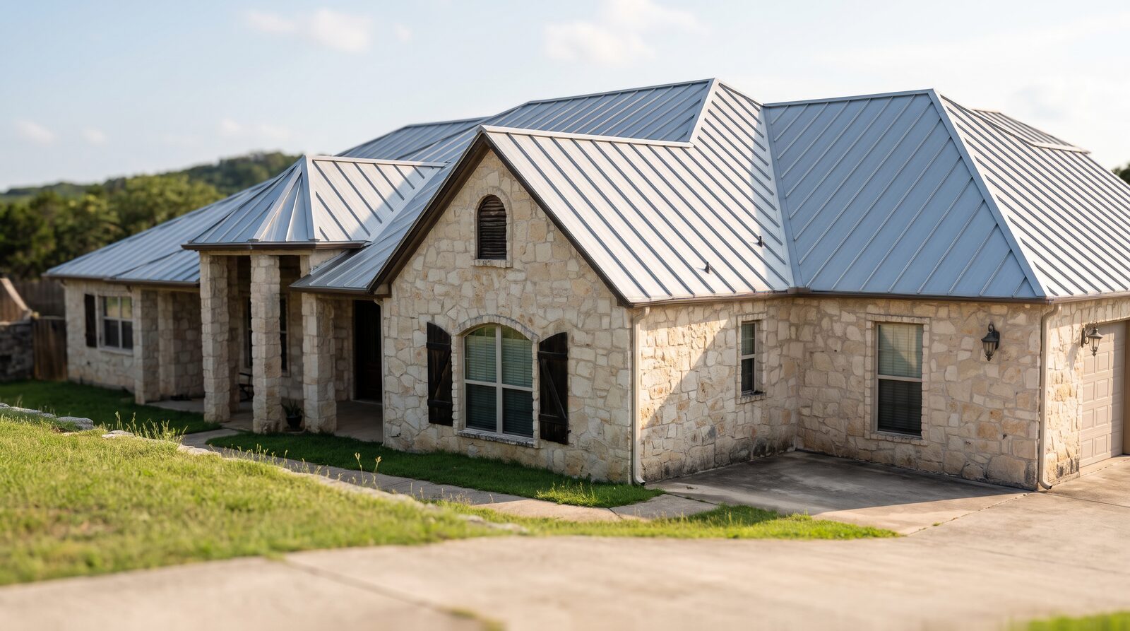 Completed roofing project by Tilt Roofing & Restoration